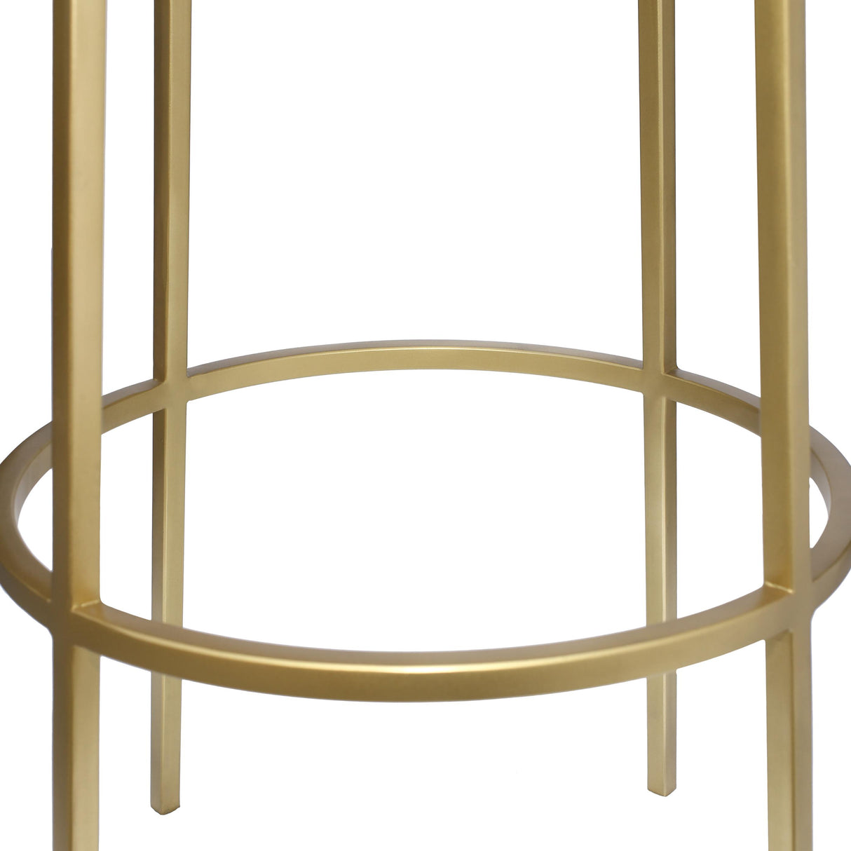 Tyson Gold Bar Stool - galleria furniture outlet