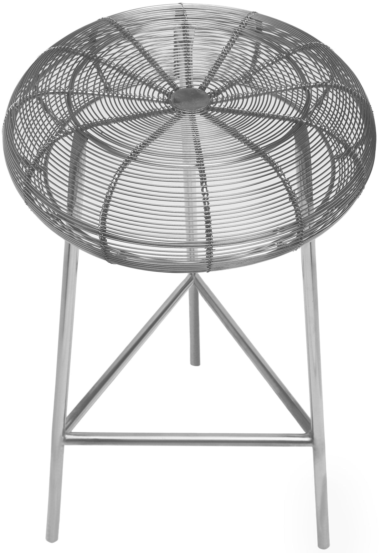 Tuscany Silver Counter Stool - galleria furniture outlet