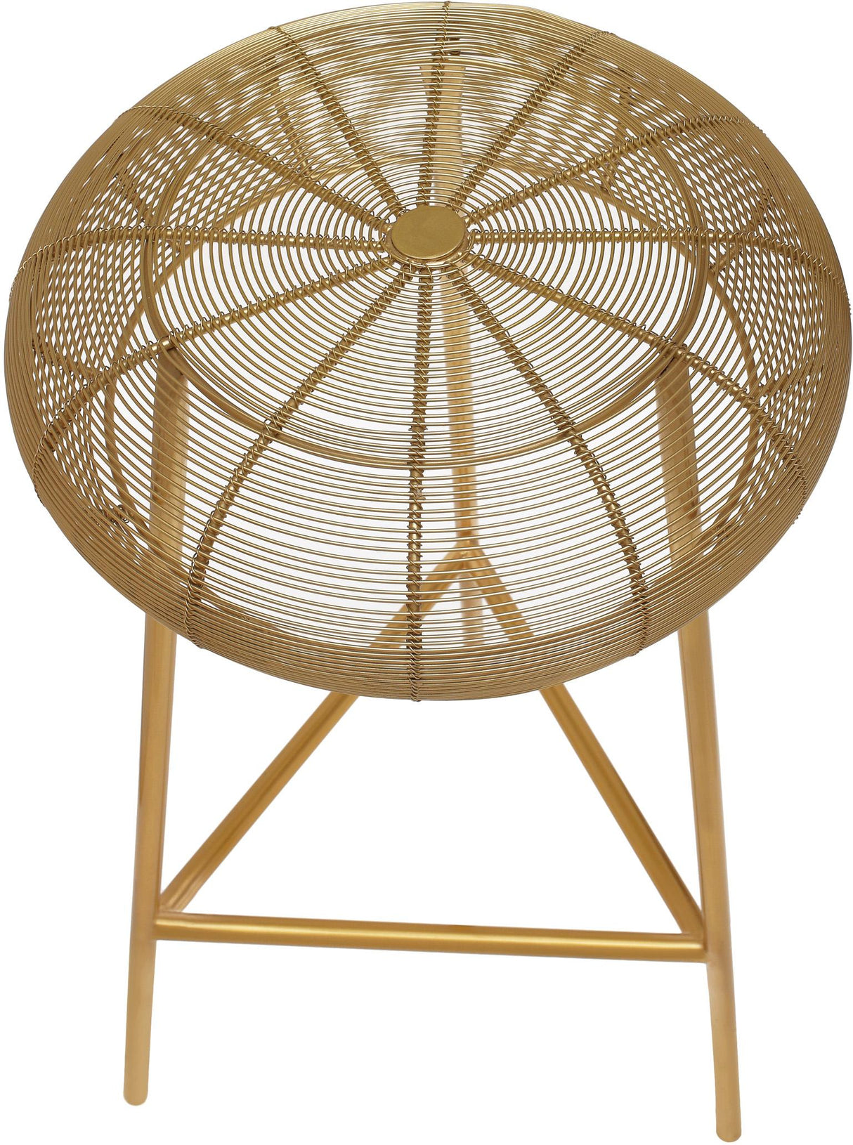 Tuscany Gold Bar Stool - galleria furniture outlet