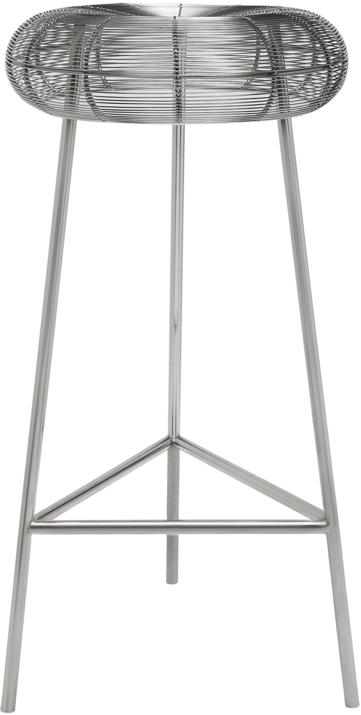 Tuscany Silver Bar Stool - galleria furniture outlet