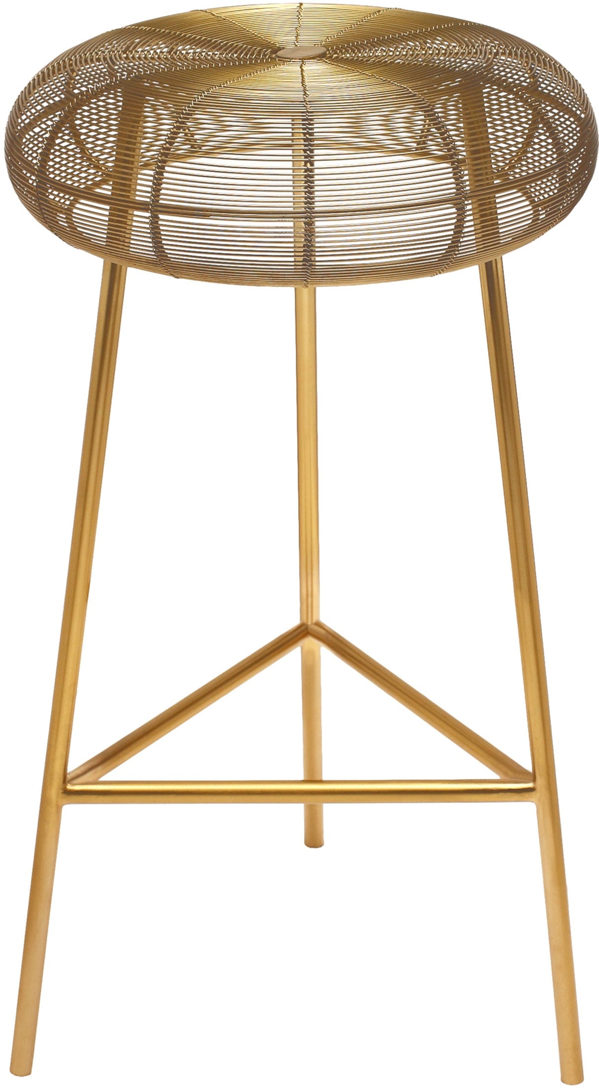 Tuscany Gold Bar Stool - galleria furniture outlet