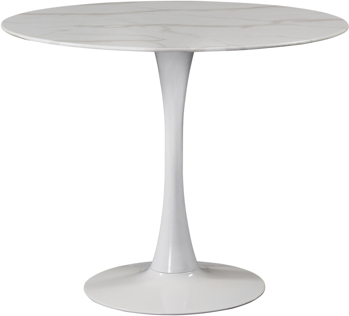 Tulip White Dining Table (3 Boxes)
