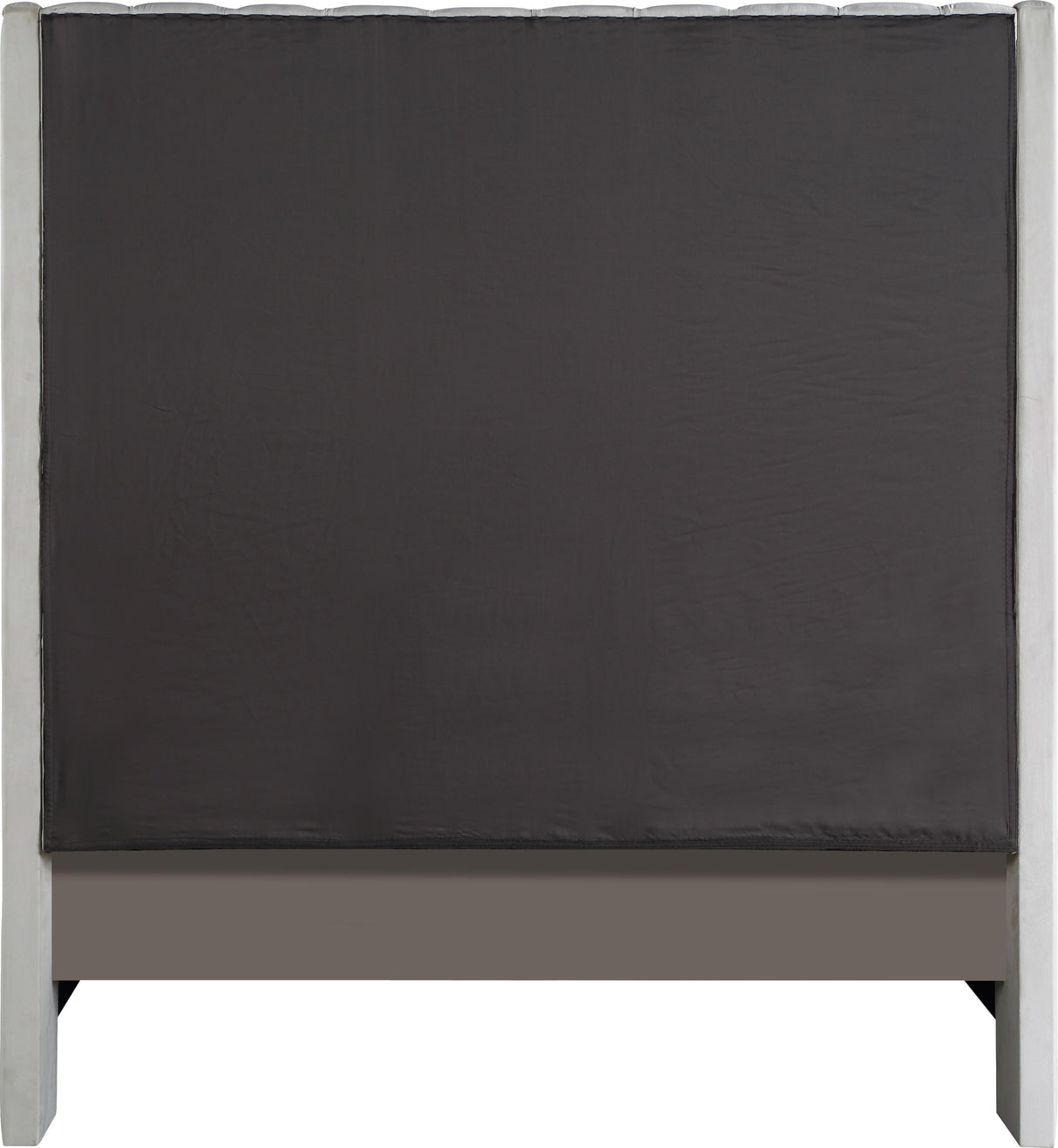 Fritz Cream Velvet Full Bed - galleria furniture outlet