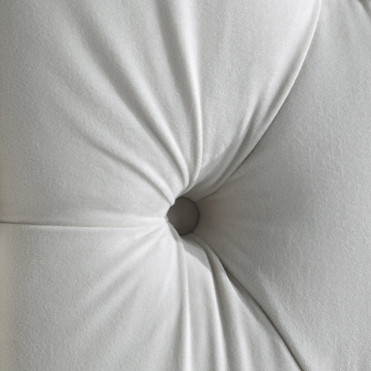 Fritz Cream Velvet Full Bed - galleria furniture outlet