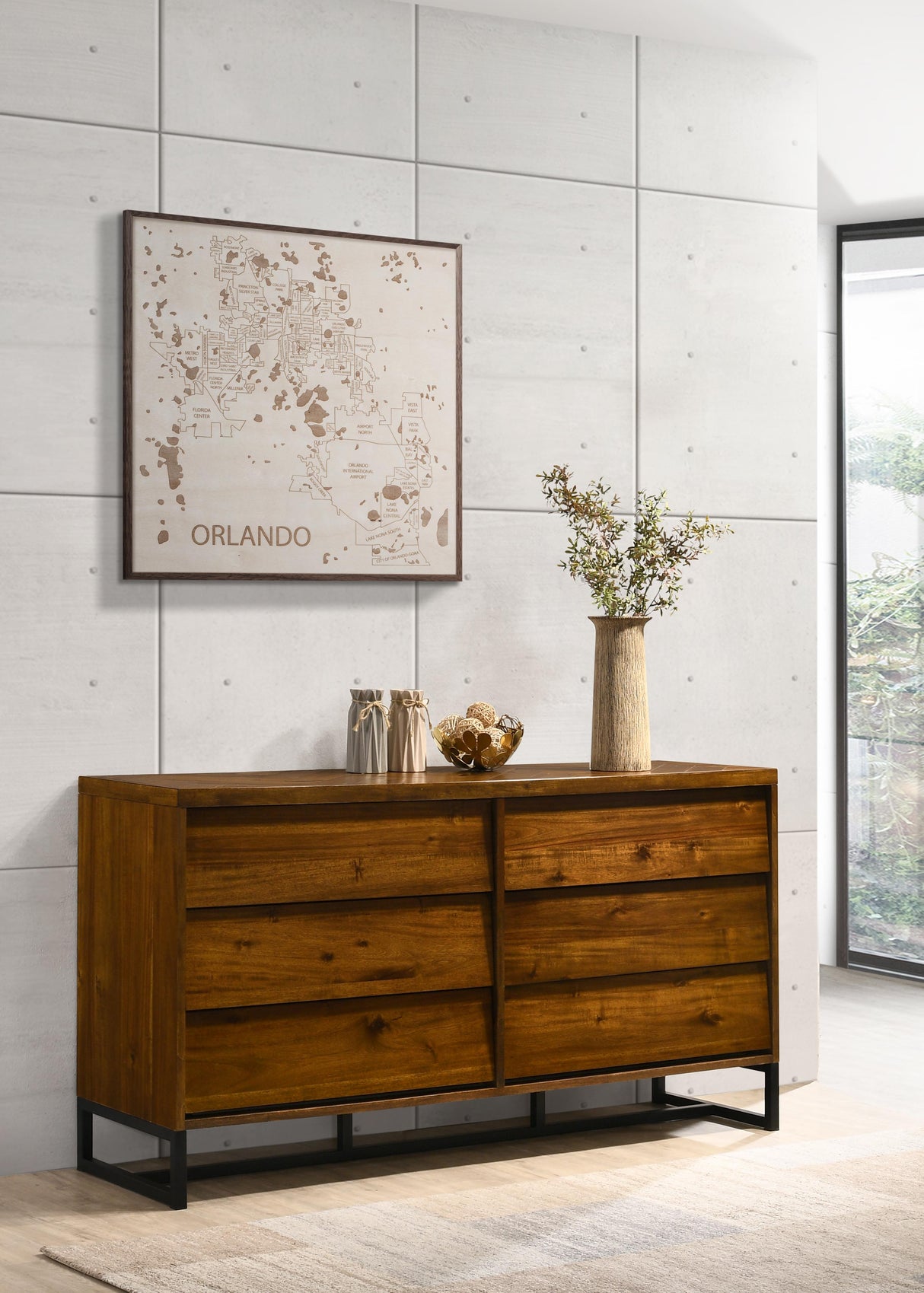 Reed Antique Coffee Dresser - galleria furniture outlet