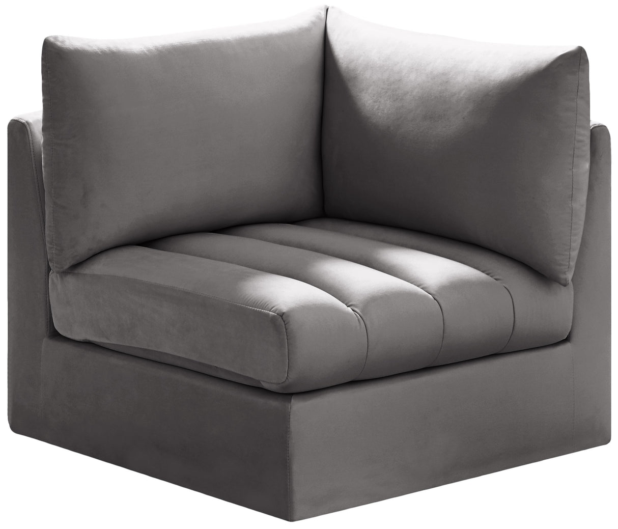 Jacob Grey Velvet Corner
