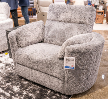 Gosaldo Swivel Power Glider Recliner - galleria furniture outlet