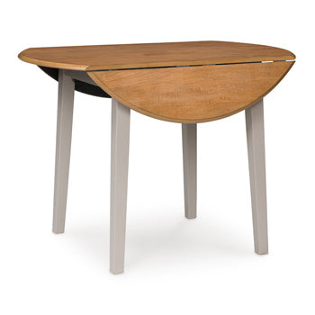 Harperfeld Dining Drop Leaf Table - galleria furniture outlet