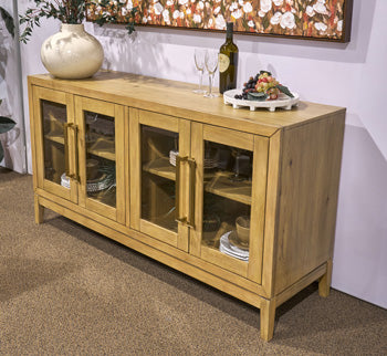 Lasinger Dining Server - galleria furniture outlet