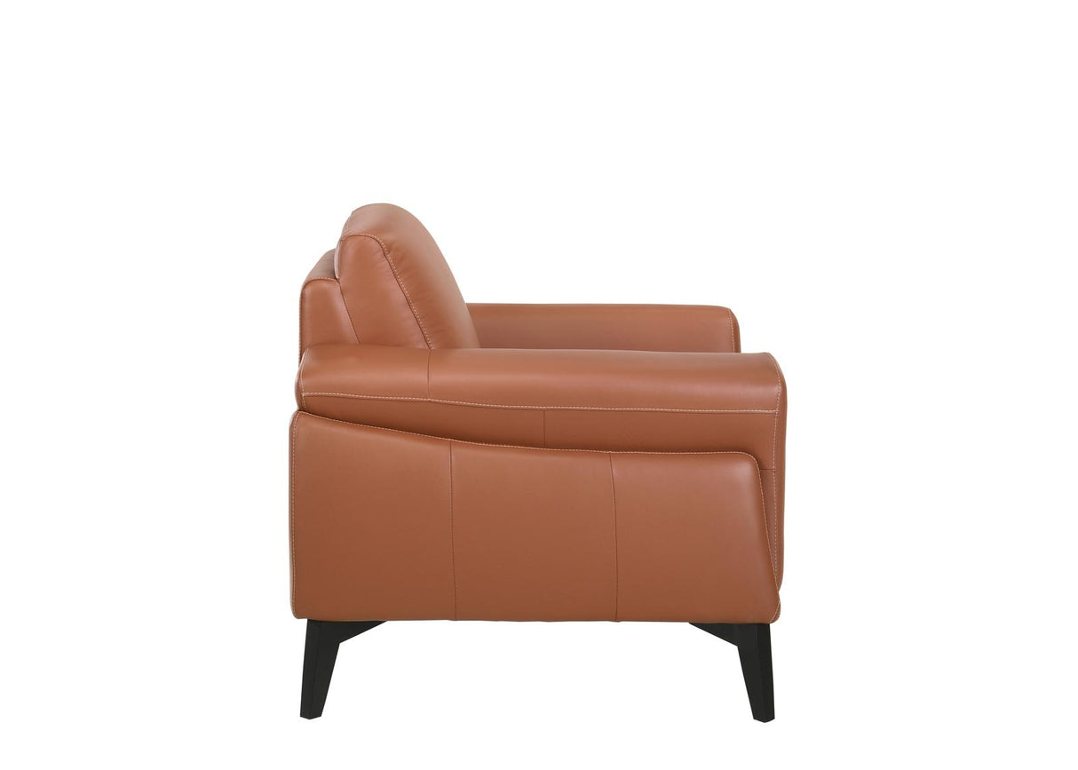 New Classic Como Chair in Terracotta - galleria furniture outlet