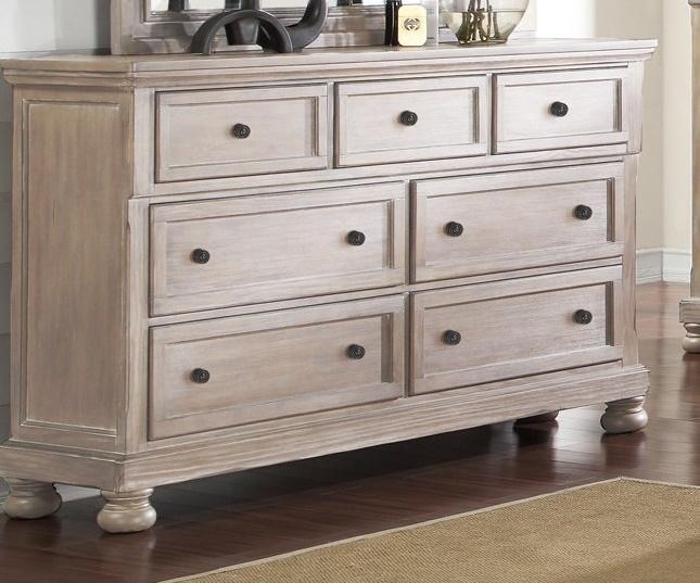 New Classic Furniture Allegra Dresser in Pewter
