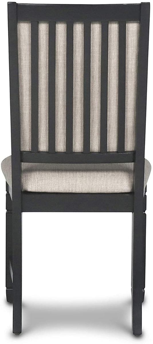 New Classic Furniture Prairie Point Side Chair in Black (Set of 2) - galleria furniture outlet