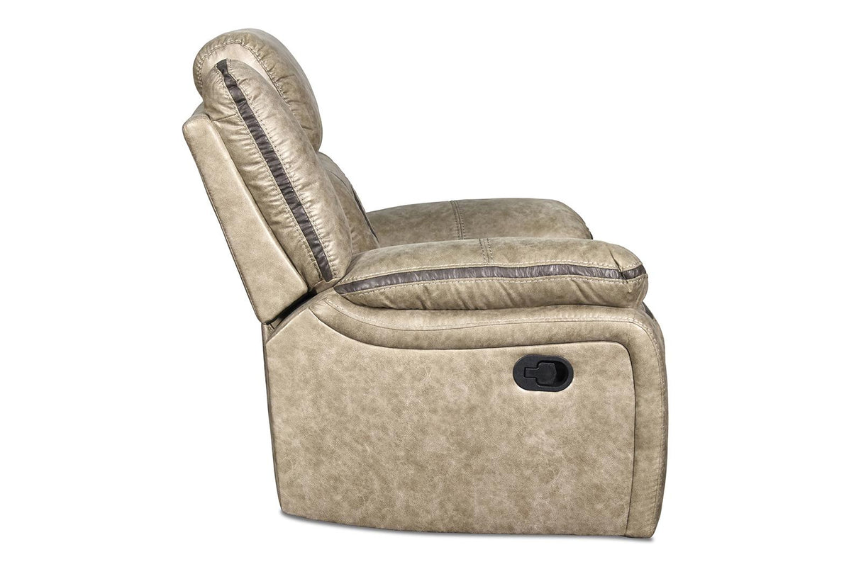 New Classic Furniture Roswell Swivel Glider Recliner in Pewter - galleria furniture outlet