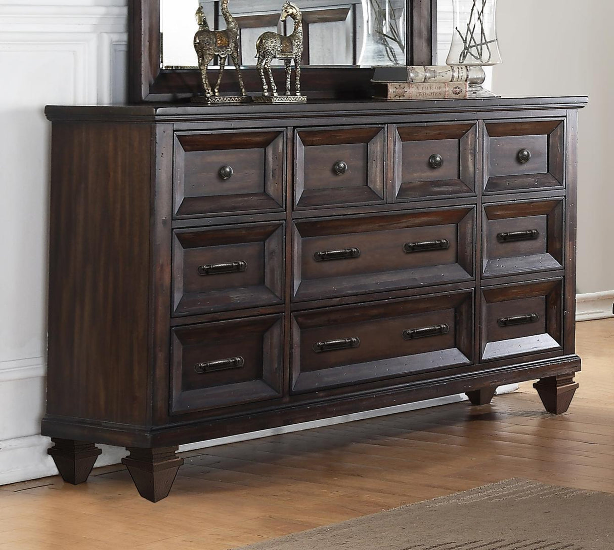 New Classic Sevilla Dresser in Walnut