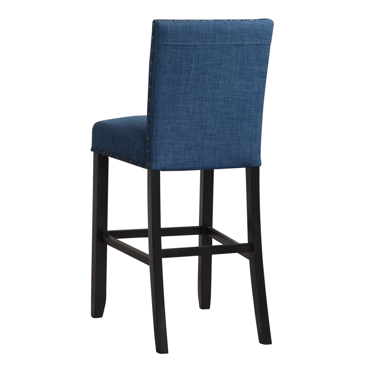 CRISPIN MARINE BLUE BAR CHAIR- (2 /Ctn) - galleria furniture outlet