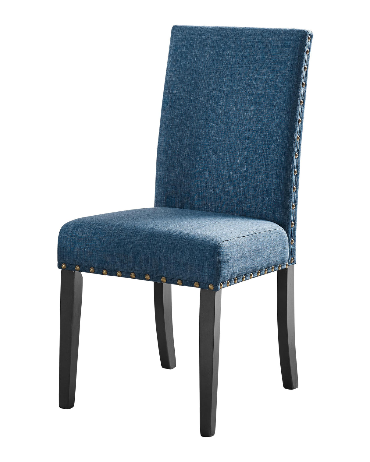 CRISPIN MARINE BLUE DINING CHAIR- (2/Ctn) - galleria furniture outlet