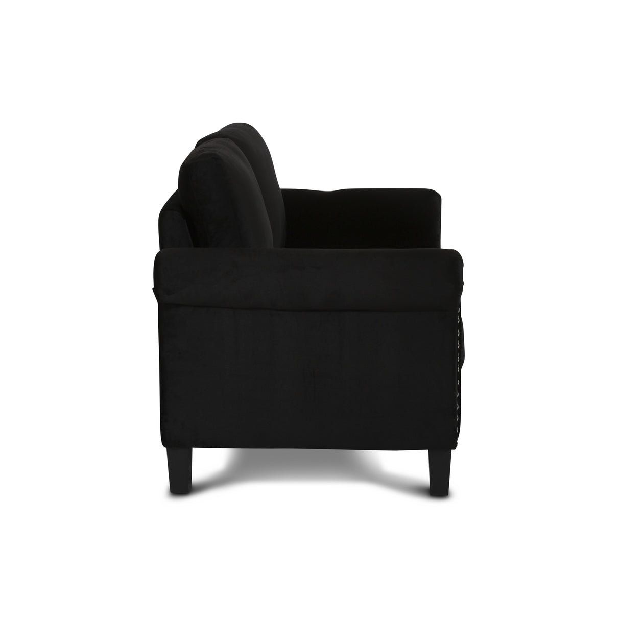 ALANI LOVESEAT-BLACK - galleria furniture outlet