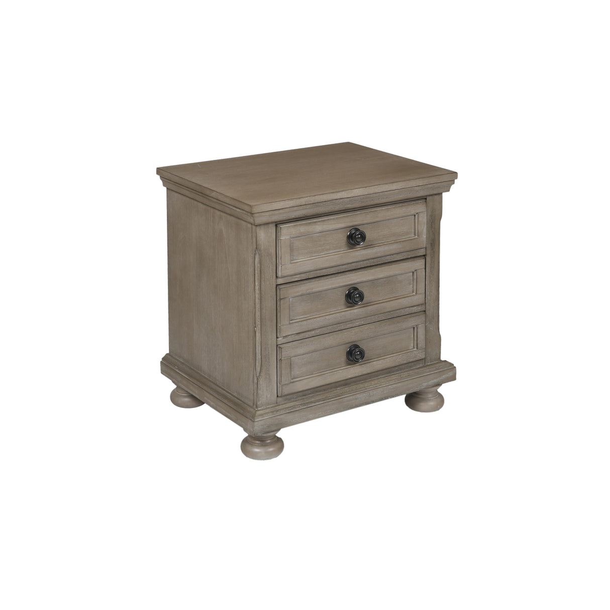 ALLEGRA YOUTH NIGHTSTAND-PEWTER