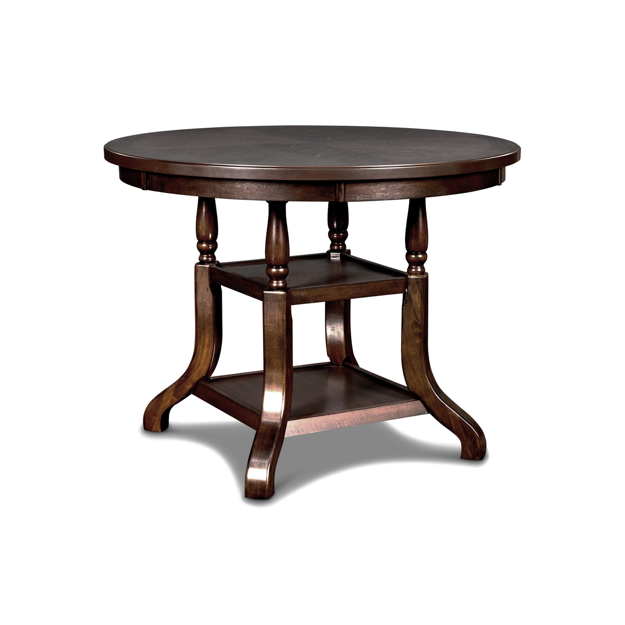 BIXBY COUNTER DINING TABLE-ESPRESSO - galleria furniture outlet