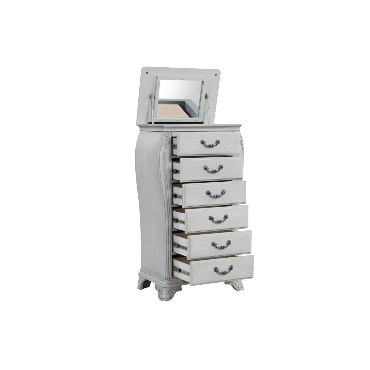 CAMBRIA HILLS JEWLERY CHEST-MIST GRAY