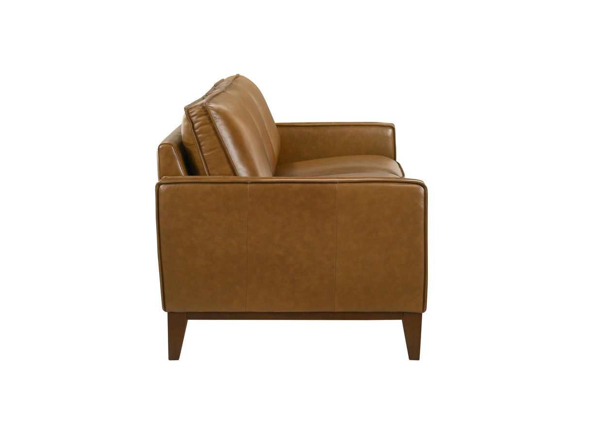 CASPAR SOFA-CARAMEL - galleria furniture outlet