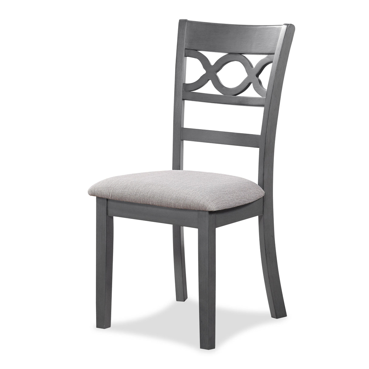 CORI ROUND DINING 5 PC SET-GRAY