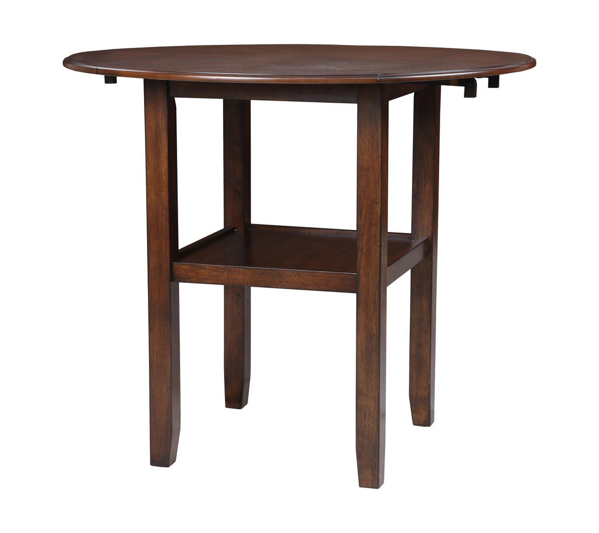 GIA 42" COUNTER DROP LEAF TABLE W/2 CHAIRS-CHERRY