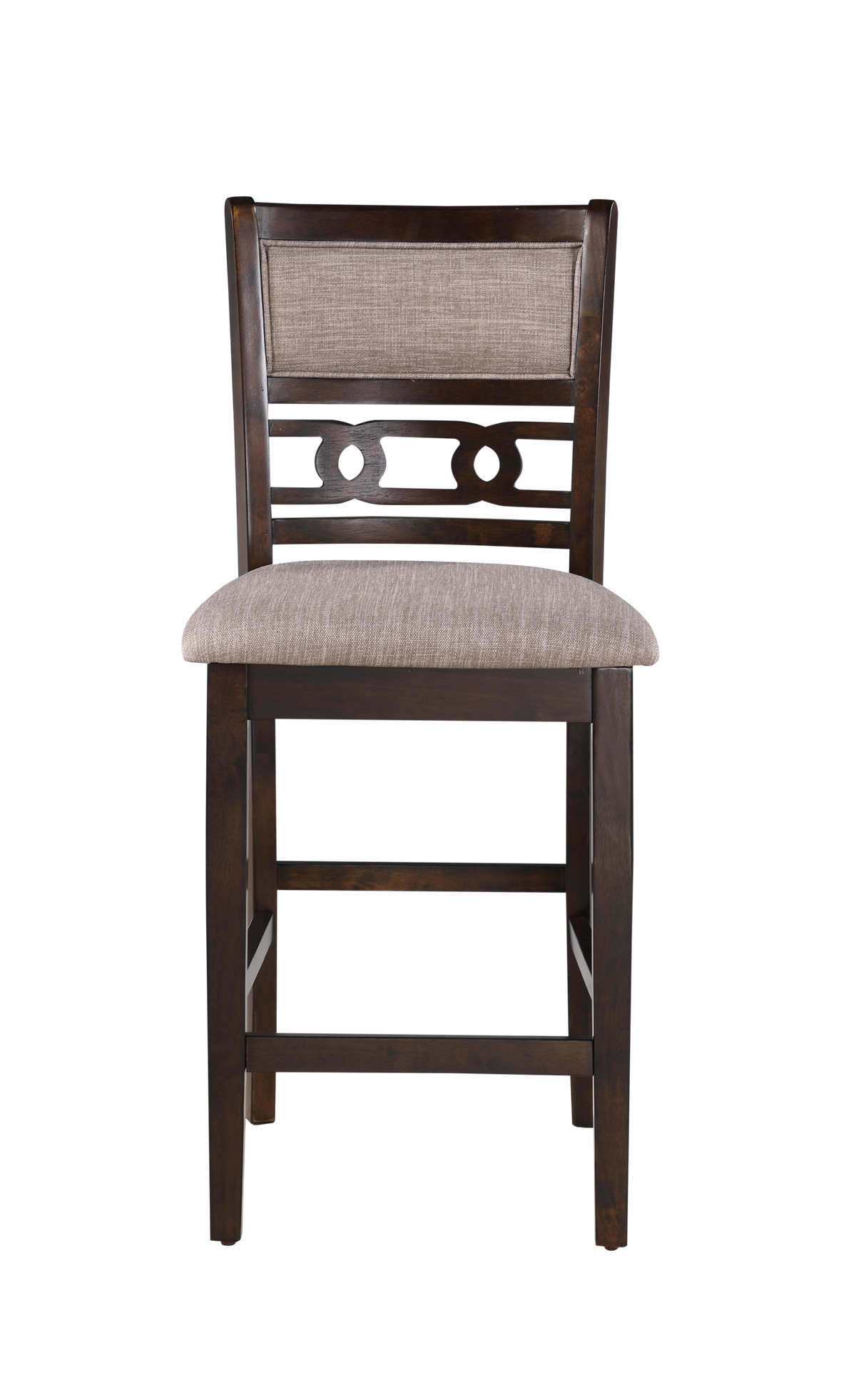 Gia 5 Pc 42" Square Counter Table & 4 Chairs-Cherry