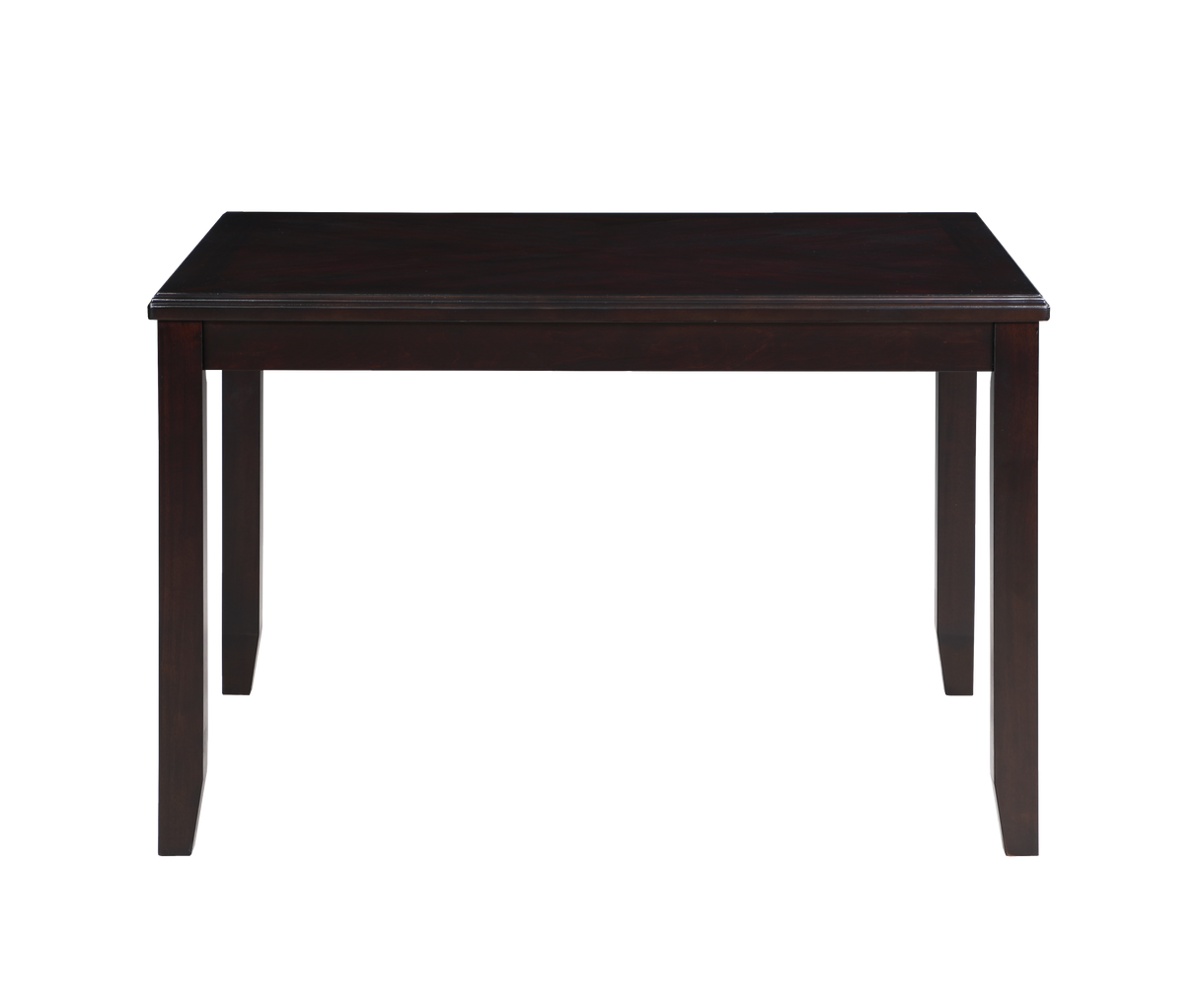 GIA 5PC 48" RECT. DINING TABLE & 4 CHAIRS-EBONY - galleria furniture outlet