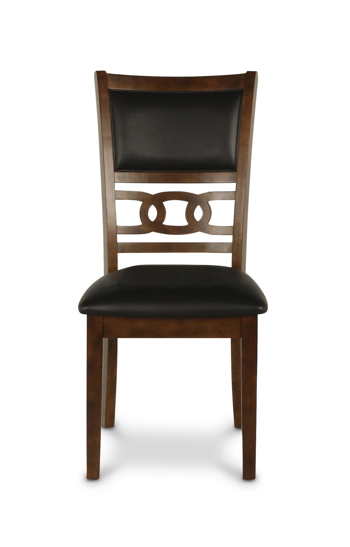 GIA ROUND DINING 5 PC SET-BROWN - galleria furniture outlet