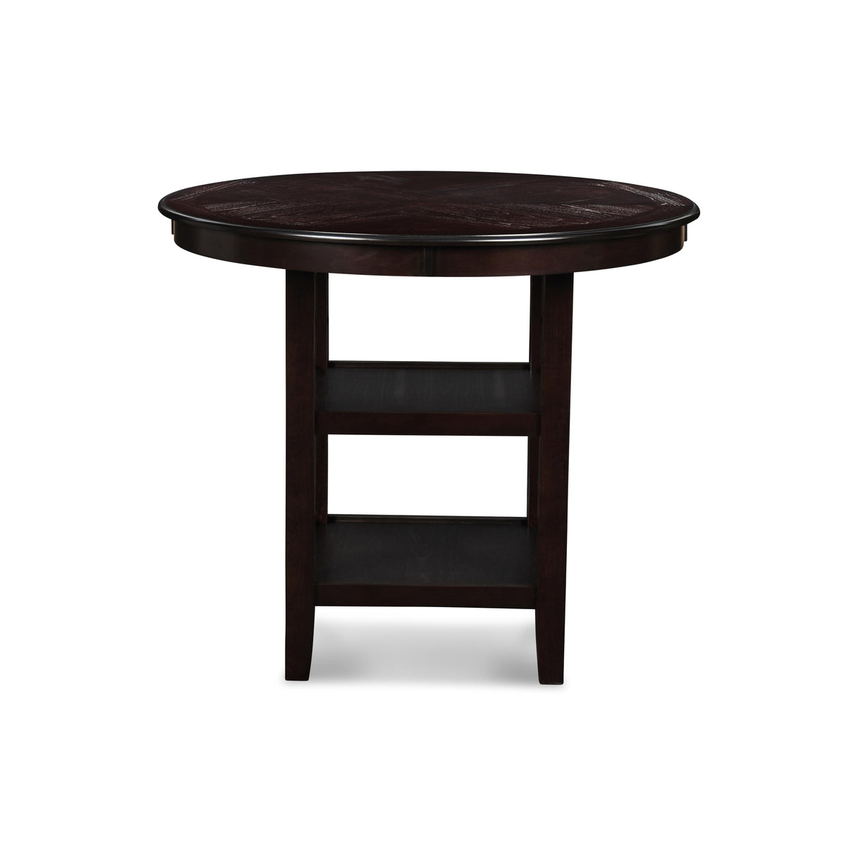 GIA ROUND COUNTER DINING 5 PC SET-EBONY