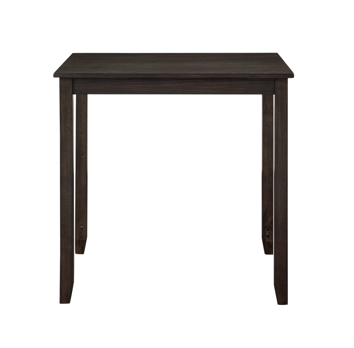 HESTON 36" STORAGE COUNTER TABLE SET W/2 CHAIRS-CHERRY