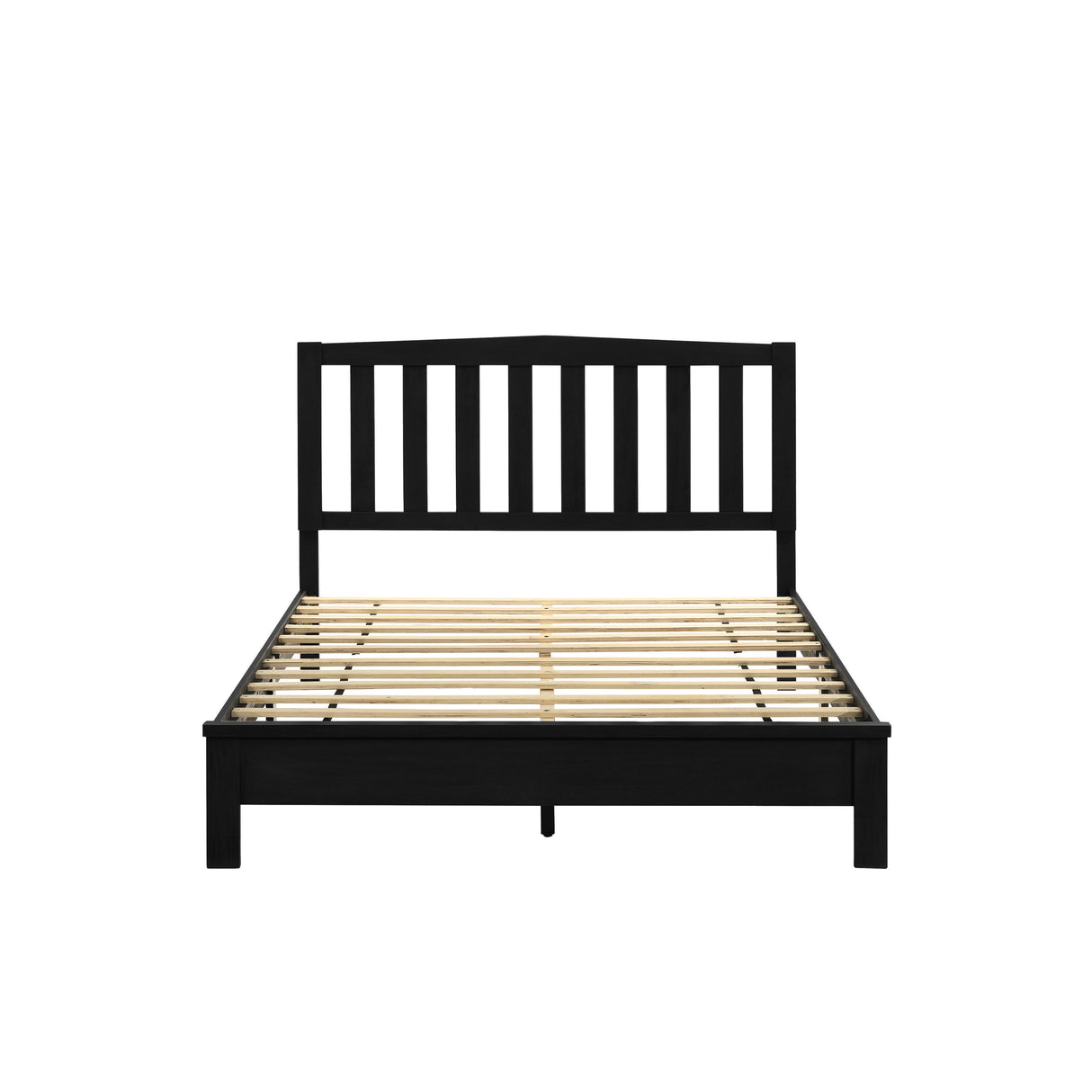 LEO 4/6 F SLAT BED-HB/FB/RAILS-BLACK