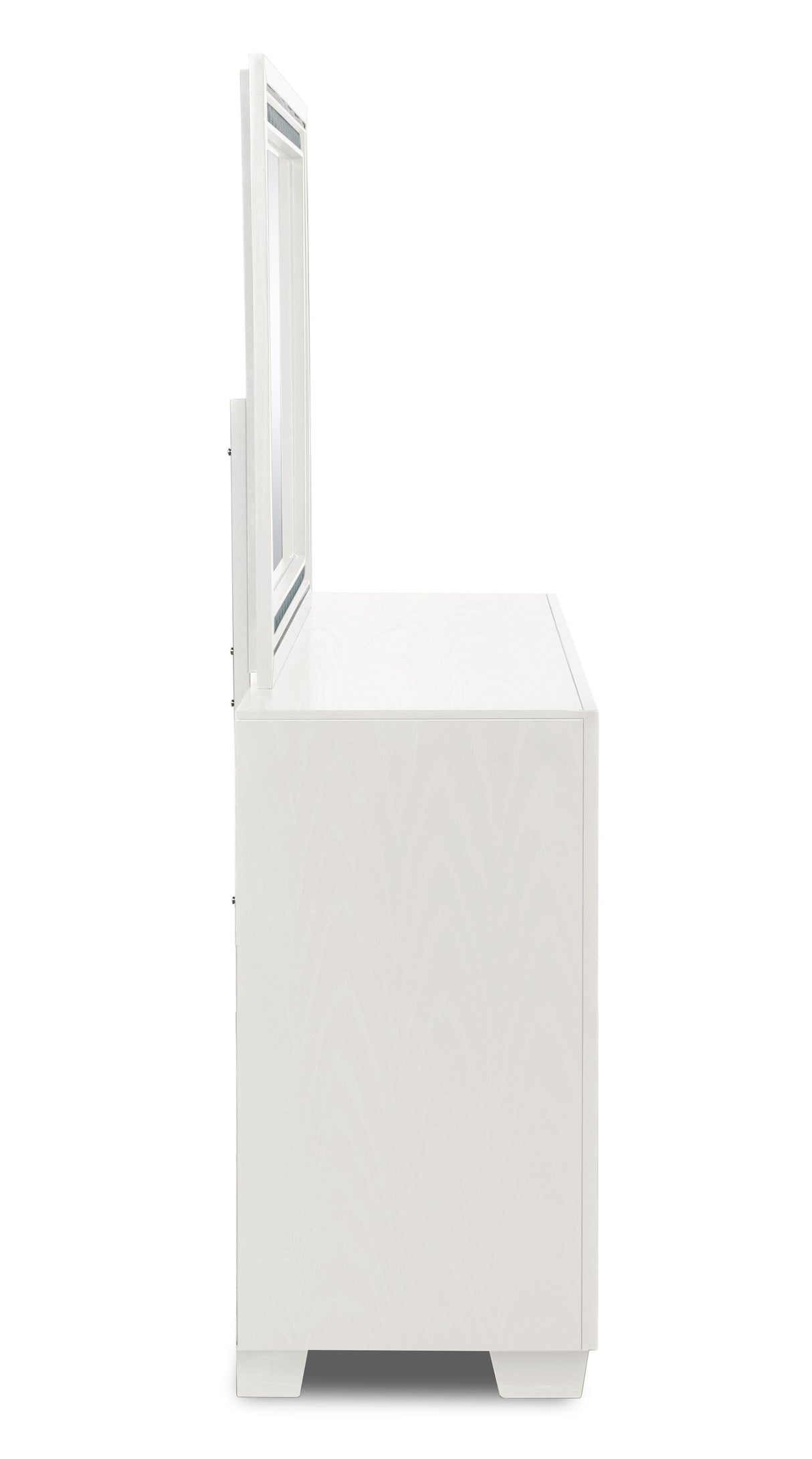 LUXOR MIRROR-WHITE - galleria furniture outlet