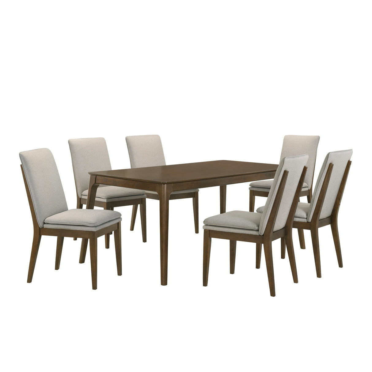 MAGGIE DINING TABLE-WALNUT