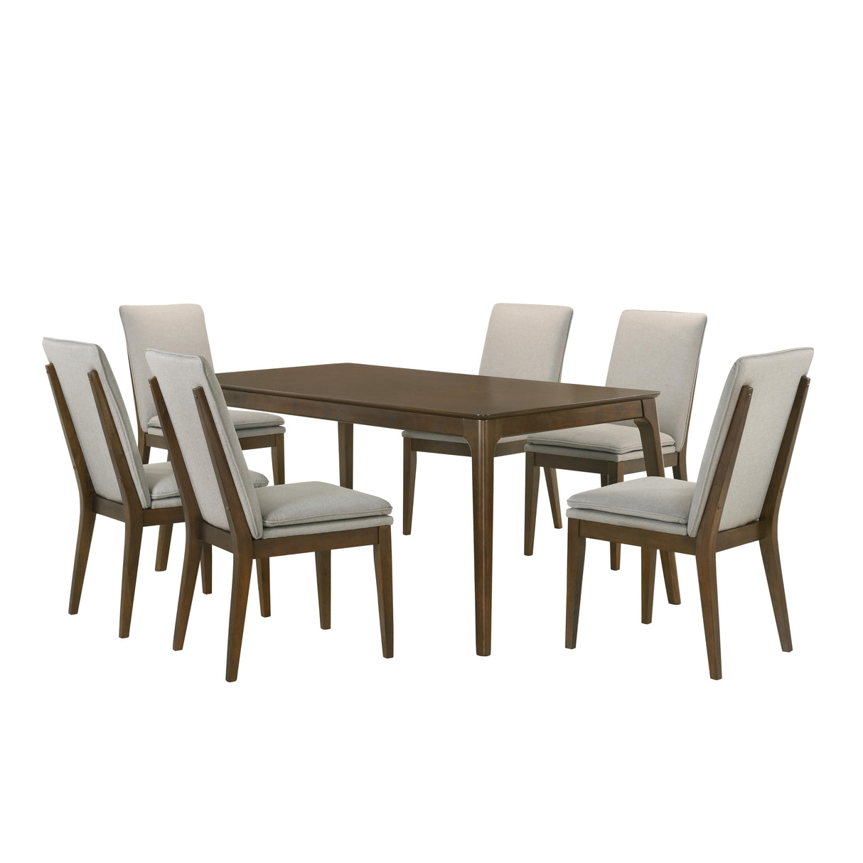 MAGGIE DINING TABLE-WALNUT