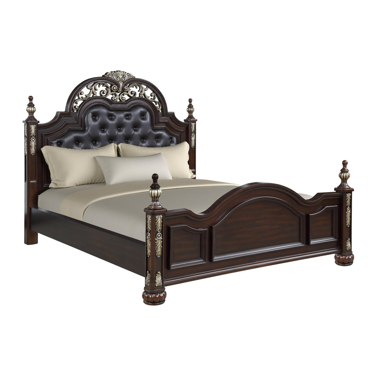 MAXIMUS Eastern King-California King K FOOTBOARD & SLATS-MADEIRA