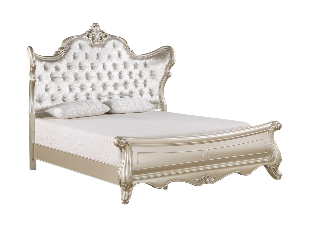 MONIQUE Eastern King-California King EK/WK HEADBOARD-CHAMPAGNE