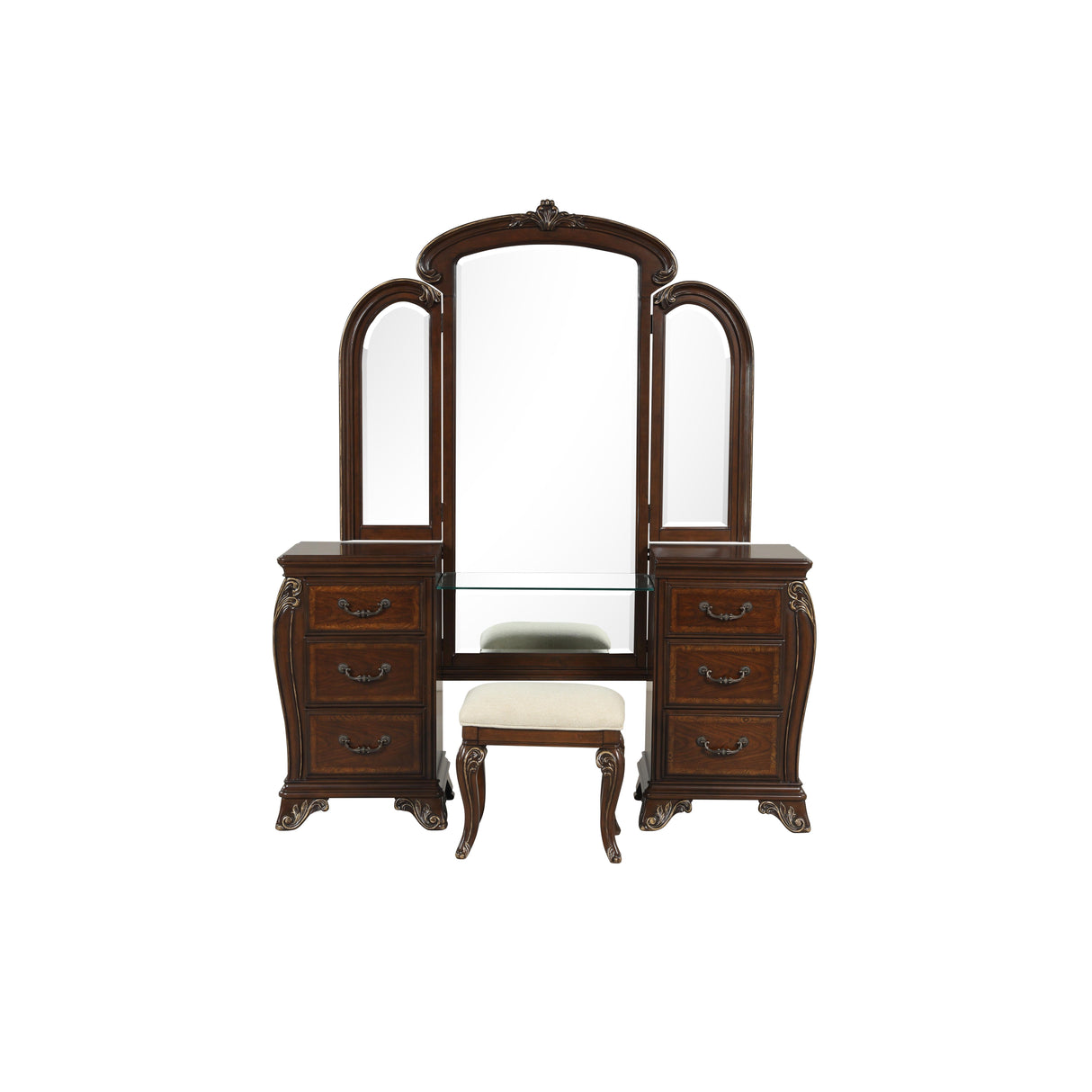 MONTECITO VANITY TABLE - CHERRY