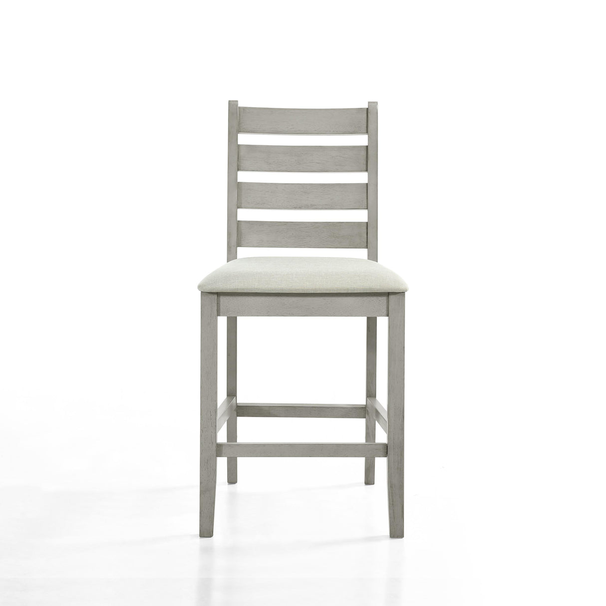 PASCAL LADDERBACK COUNTER CHAIR (2 Per Carton)-DRIFTWOOD - galleria furniture outlet