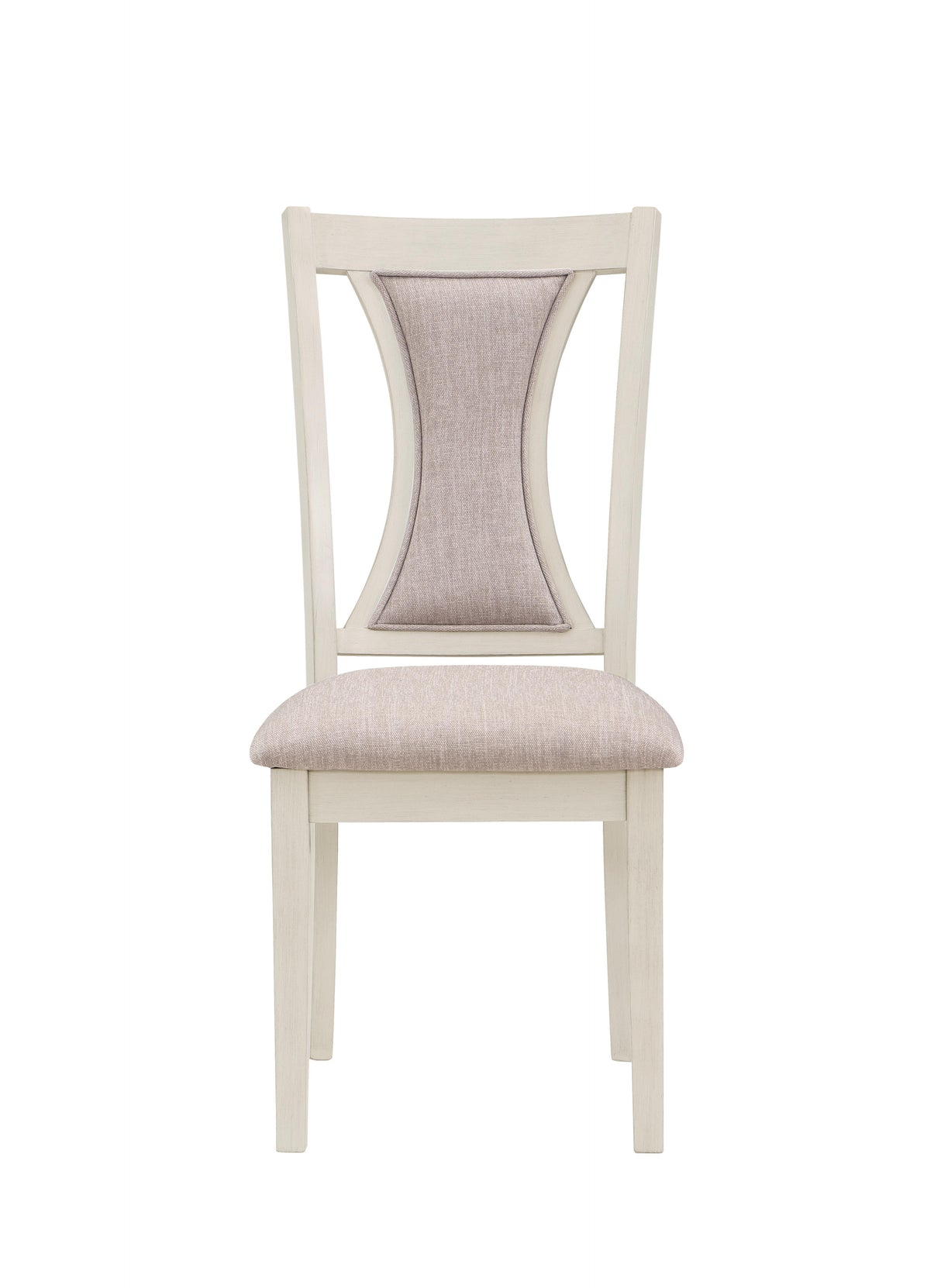 HUDSON 60" RECTANGLE DINING TABLE & 4 CHAIR S-BROWN/CREME