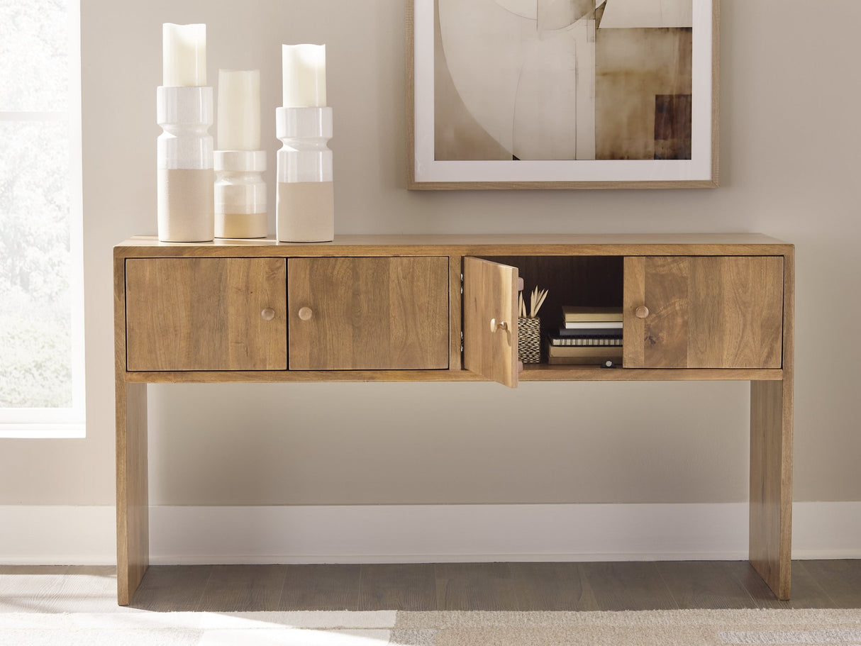 Ella Grove Console - galleria furniture outlet