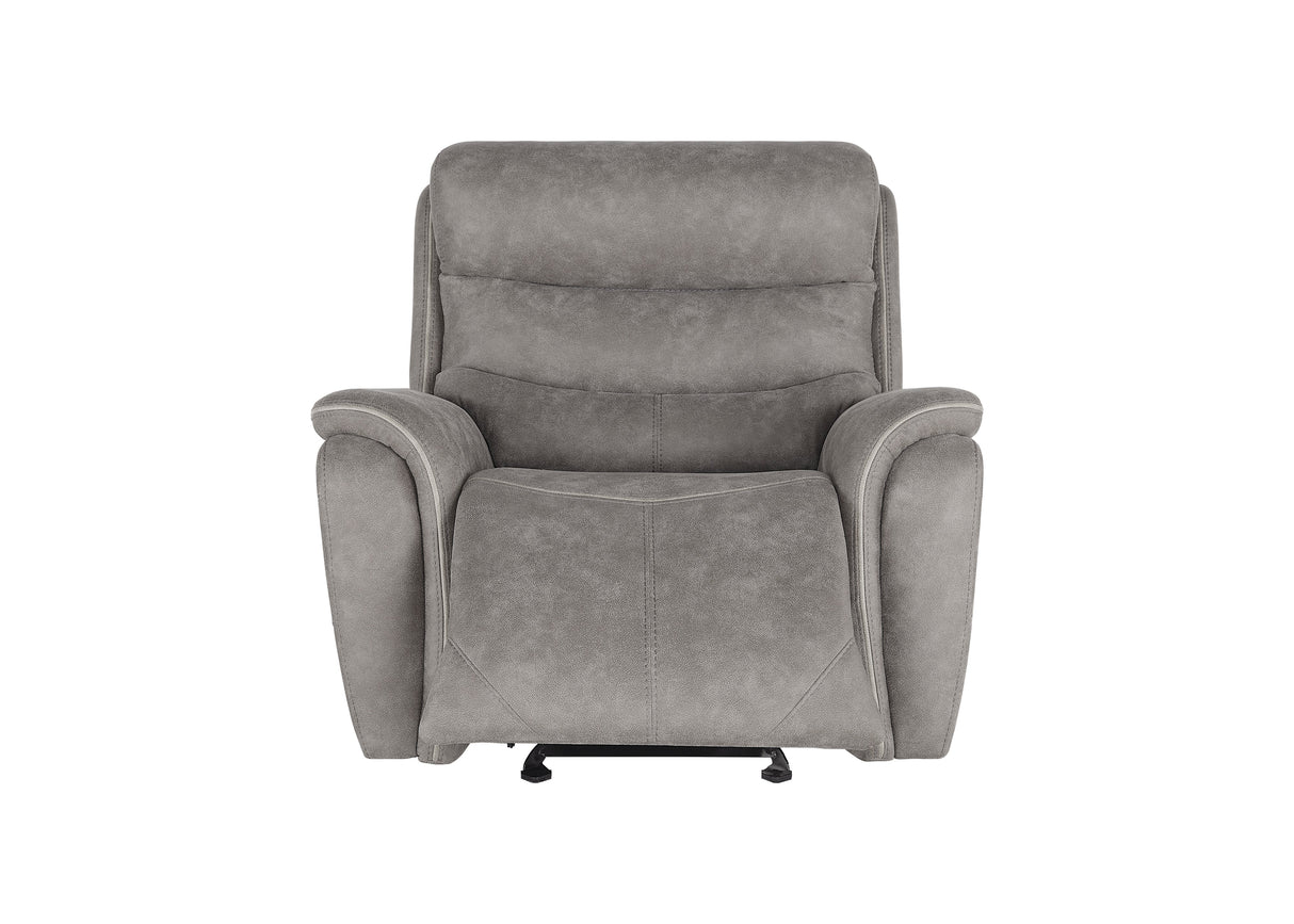 Kamari Glider Recliner W/Pwr Hr & Fr-Gray