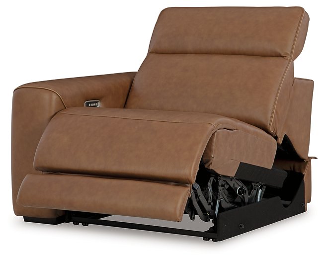 Magic Man 5-Piece Power Reclining Sectional - galleria furniture outlet