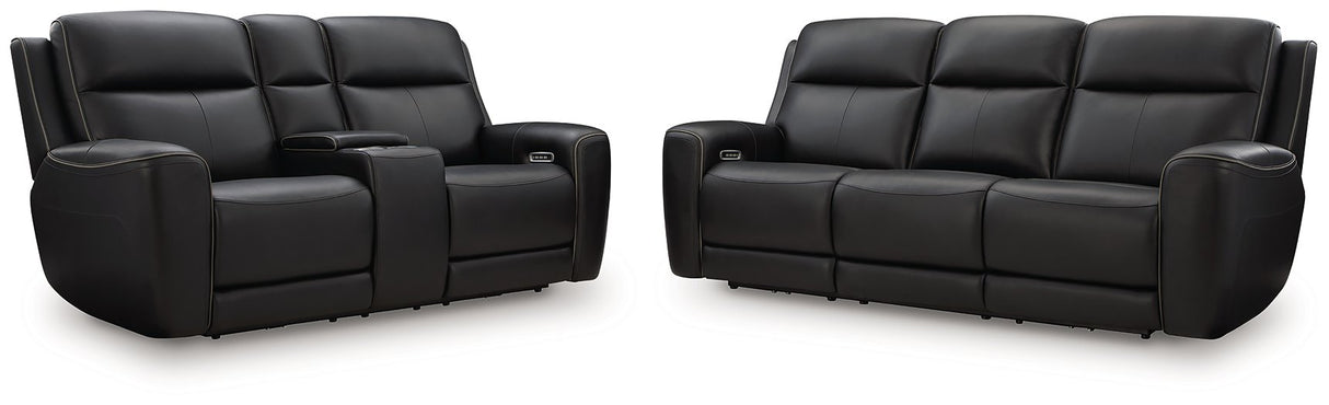 5Z-Comfort Power Reclining Living Room Set - galleria furniture outlet