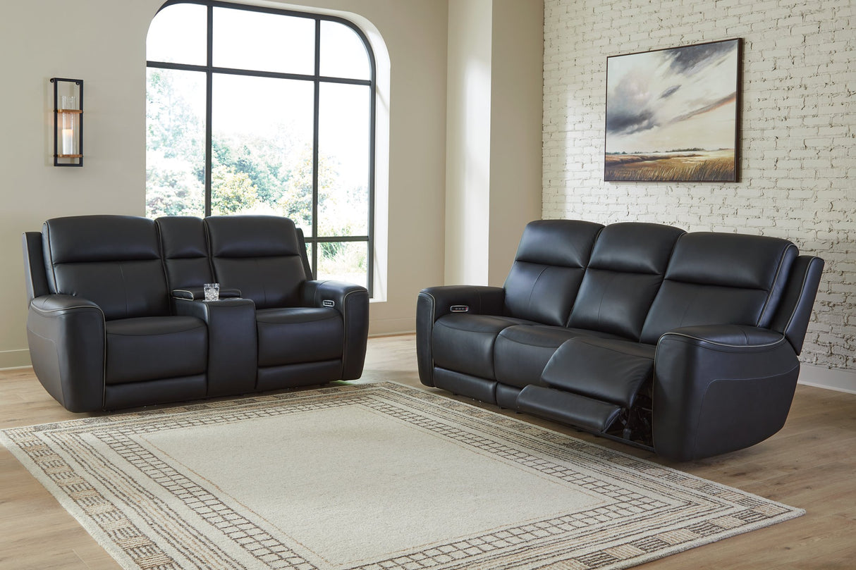 5Z-Comfort Power Reclining Living Room Set - galleria furniture outlet