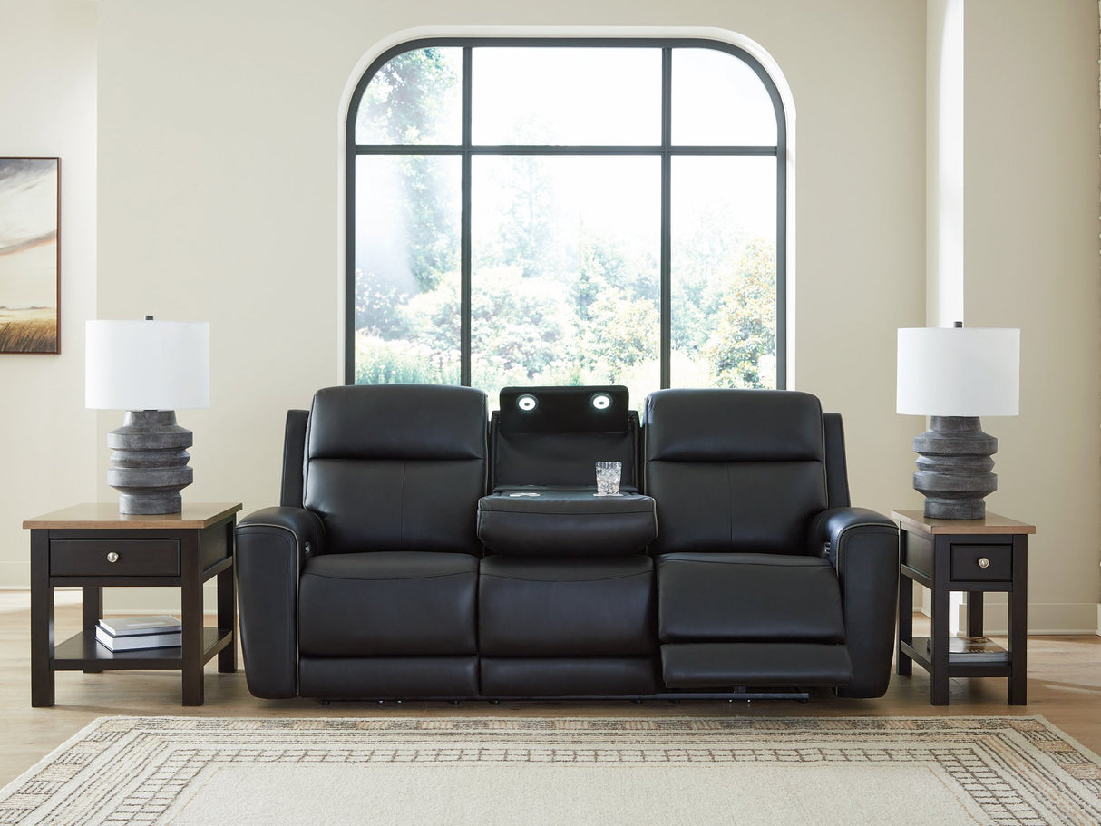 5Z-Comfort Power Reclining Sofa - galleria furniture outlet