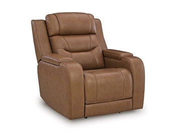 Knightington Power Recliner with Audio Seating - galleria furniture outlet