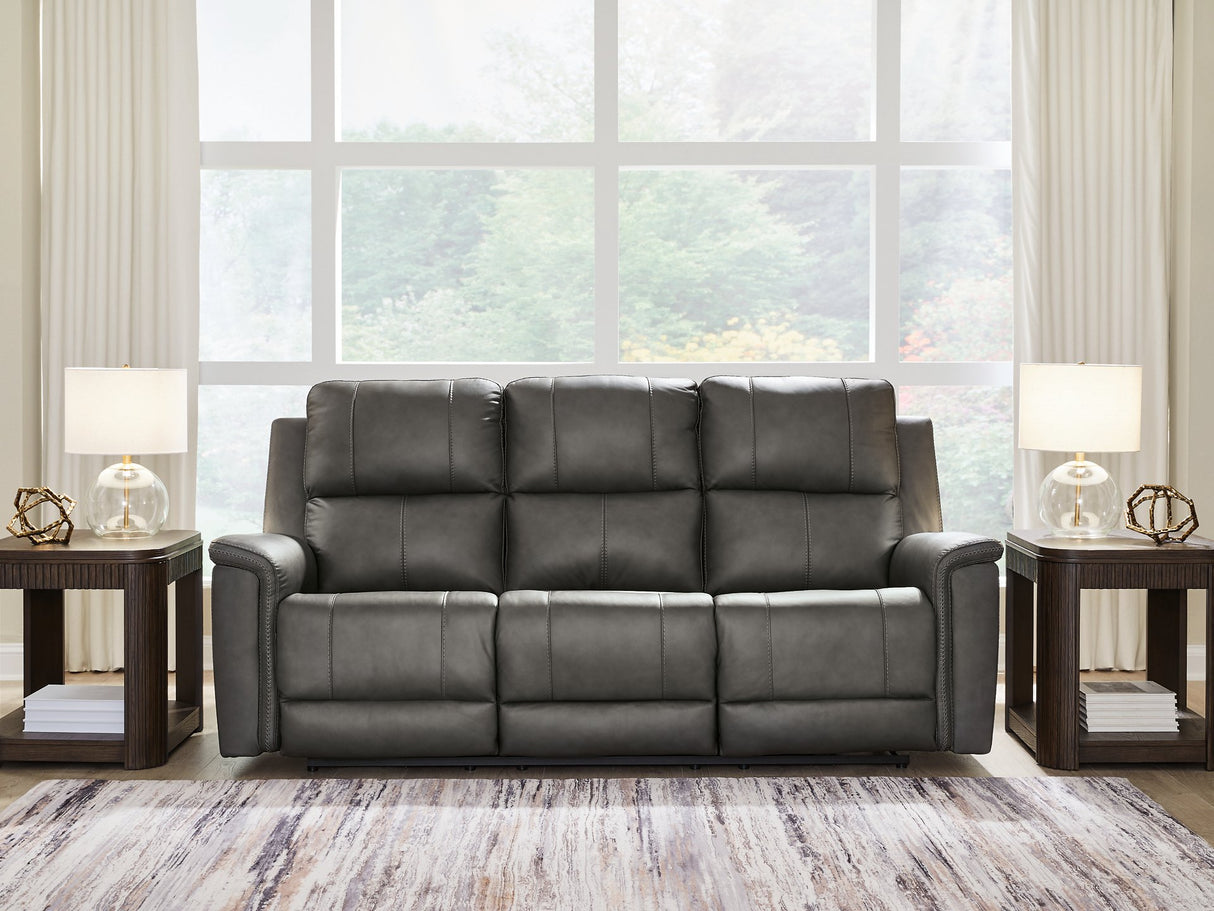 Bleckley Power Reclining Sofa - galleria furniture outlet