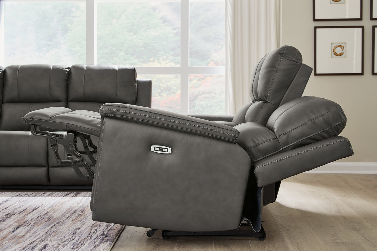 Bleckley Power Reclining Sofa - galleria furniture outlet